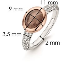 Anello Ti Sento Milano Donna in Argento 12077CB-14 - 12077CB-14